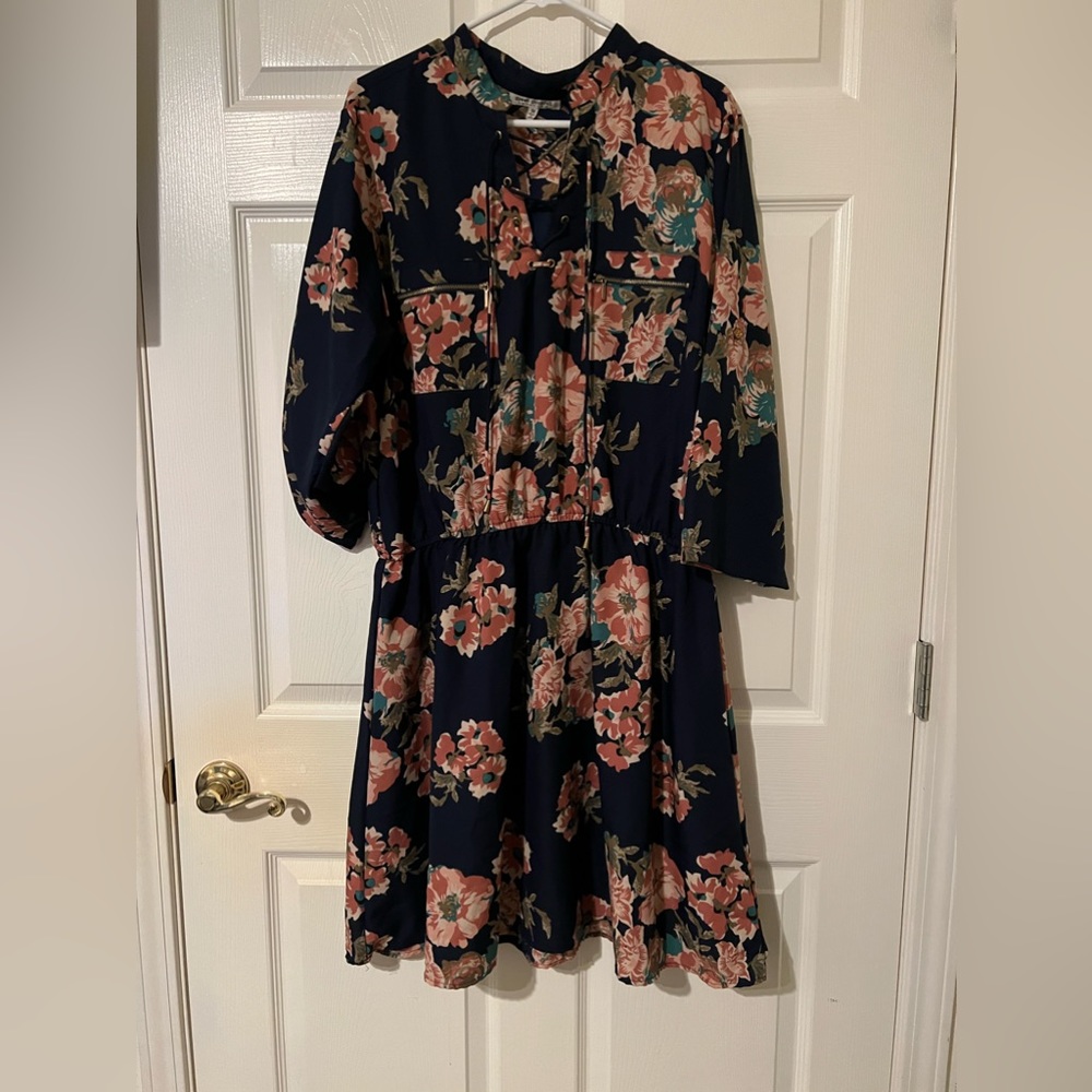Women’s XL Speed Control floral dress